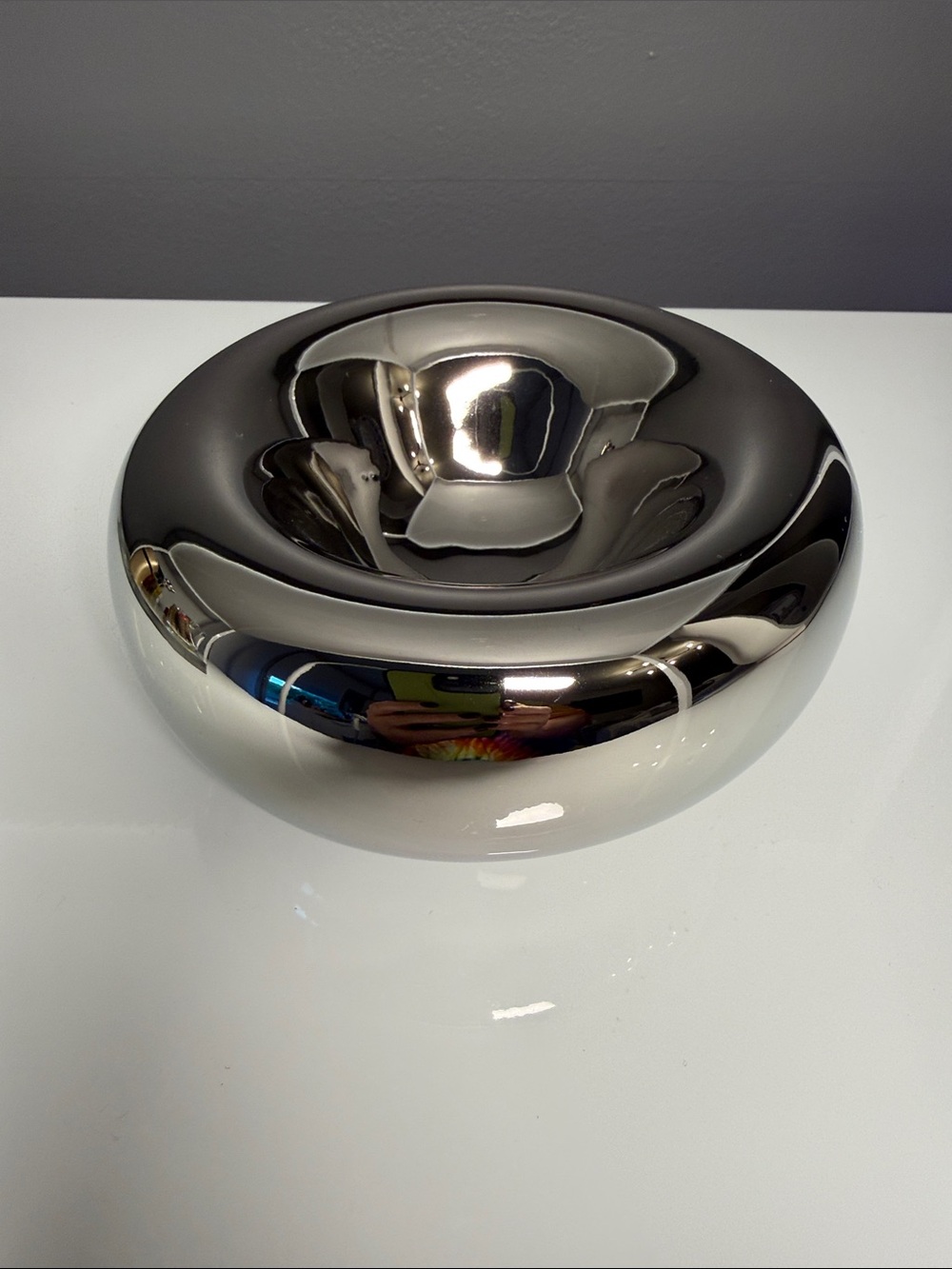 Urban Outfitters Silver catch All  Bowl new